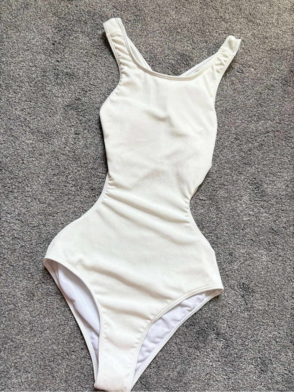 Classic white Girls One-Piece Swimsuit